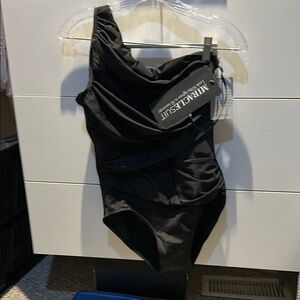 Miraclesuit Black One Piece Swimwear Sleek Design